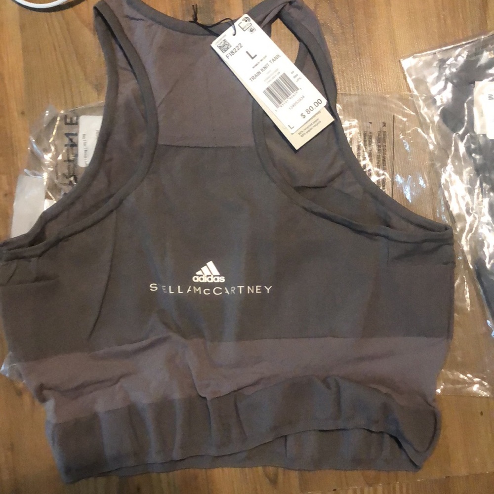 Adidas Stella McCartney Training Knit Tank Top Sports Bra size medium - Picture 8 of 8